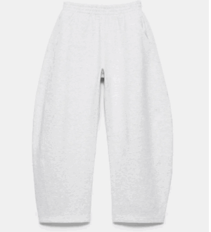 Pantalon jogger barrel gris pull and bear