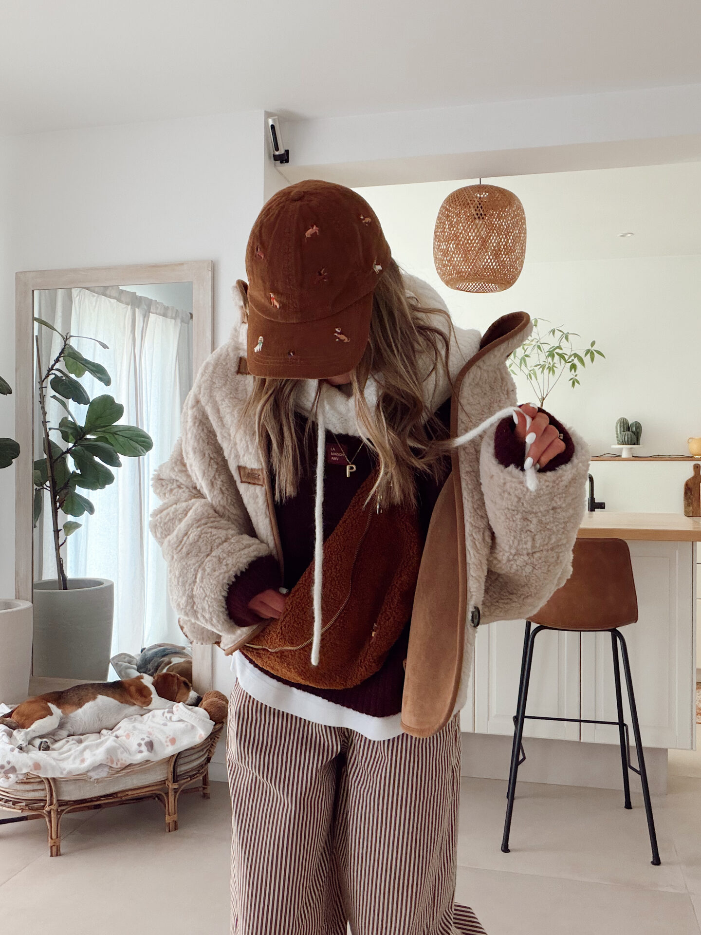 www.chonandchon.com veste reversible daim moumoute zara