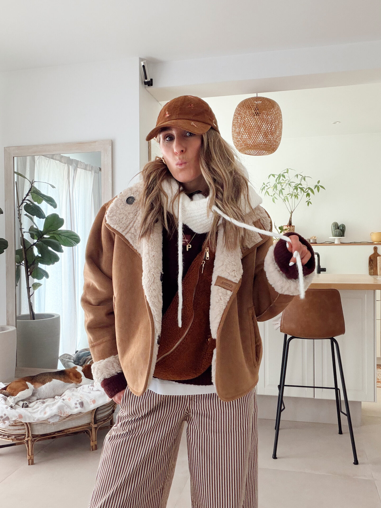 www.chonandchon.com veste reversible daim moumoute zara