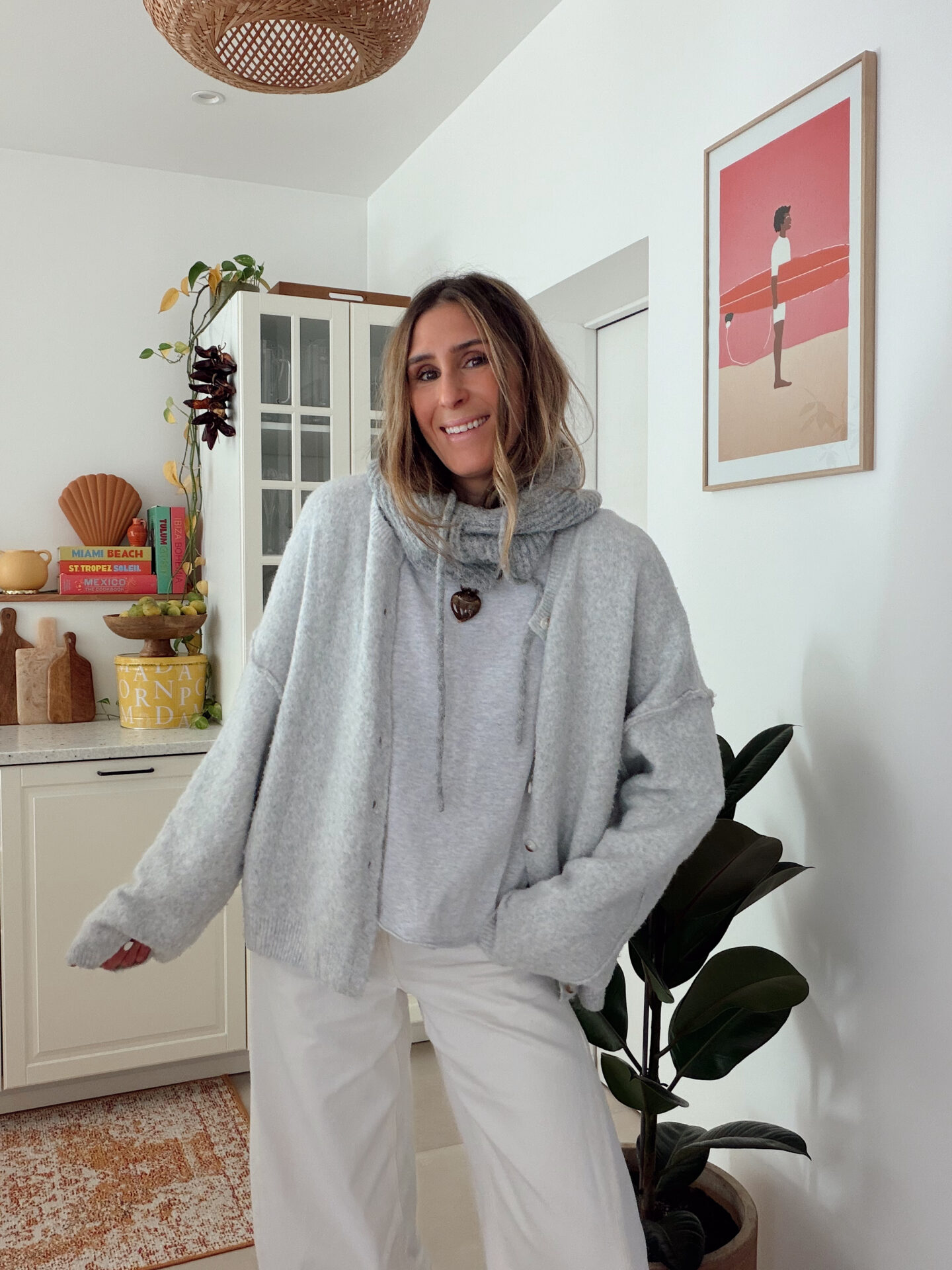 www.chonandchon.com gilet gris pull nad bear