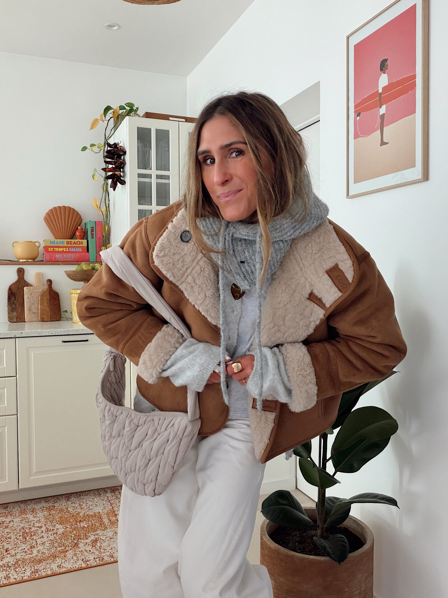 www.chonandchon.com gilet gris pull nad bear